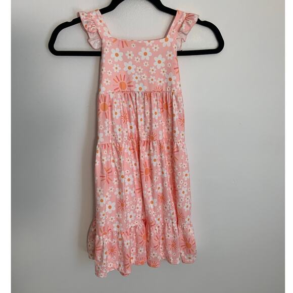 Mila & Rose Sweet & Sunny Ruffle Maxi Dress NWT size 4T - Picture 2 of 4